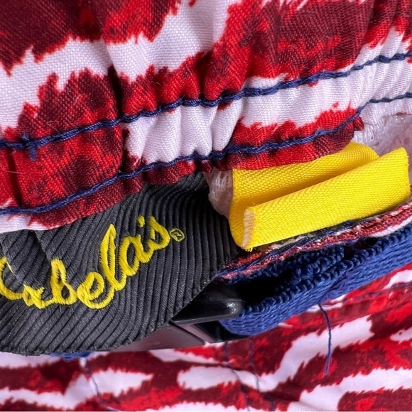 5/$25 Cabela’s mens XL American flag belted swimsuit - Picture 4 of 4